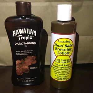 Maui Babe & Hawaiian Tropic Tanning Lotion & Oil